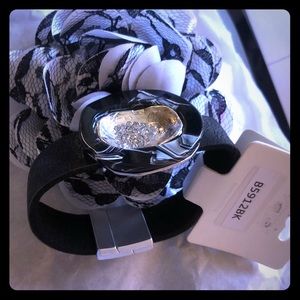 Unique marble face designer bracelet